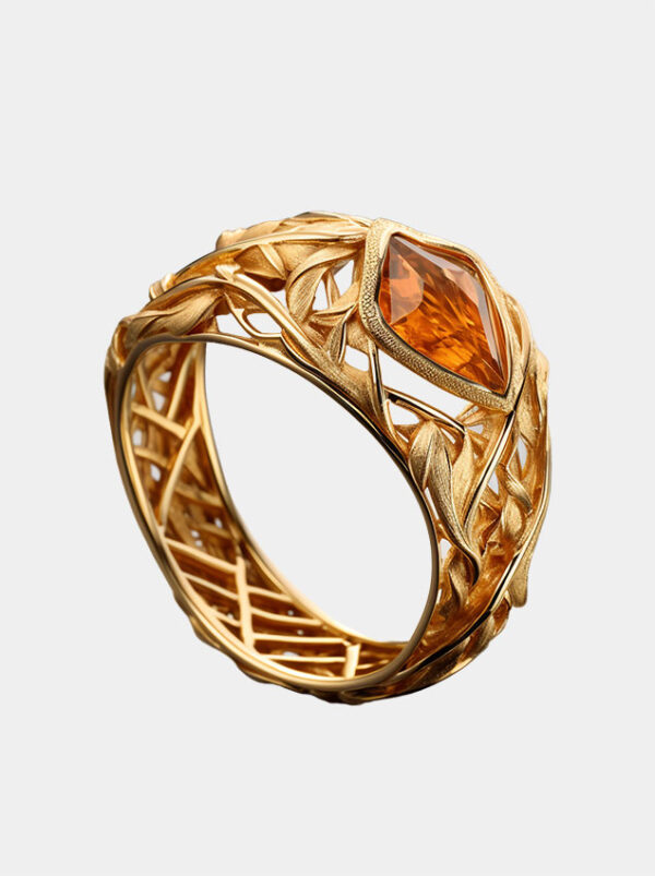 Vivid Lustre Hoops - Image 2